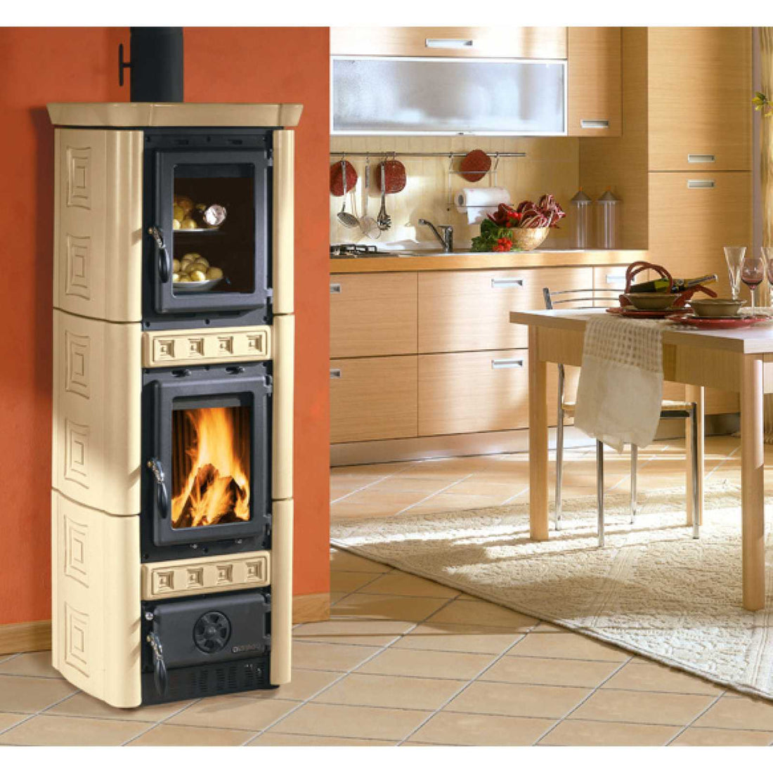 Gaia Forno 7,3 kW Holzofen