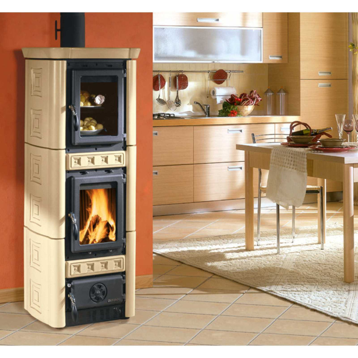 Gaia Forno 7,3 kW Holzofen