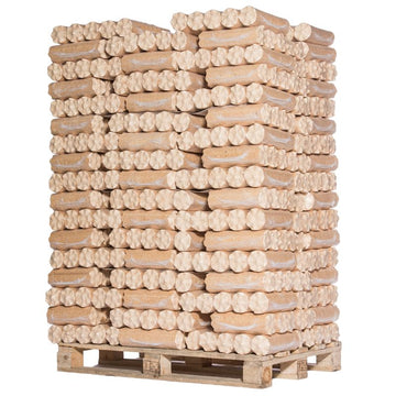 VERDICHTETES HOLZ – NADELHOLZ – 960-KG-PALETTE