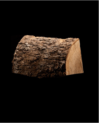 Halbpalette – Ofengetrocknete Esche – 25 cm
