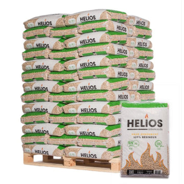 HELIOS PELLET – PALETTE MIT 65 SÄCKEN à 15 KG