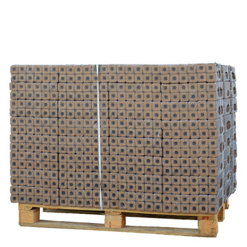 Pini Kay Briketts aus 100 % Eichenholz – halbe Palette (480 kg)