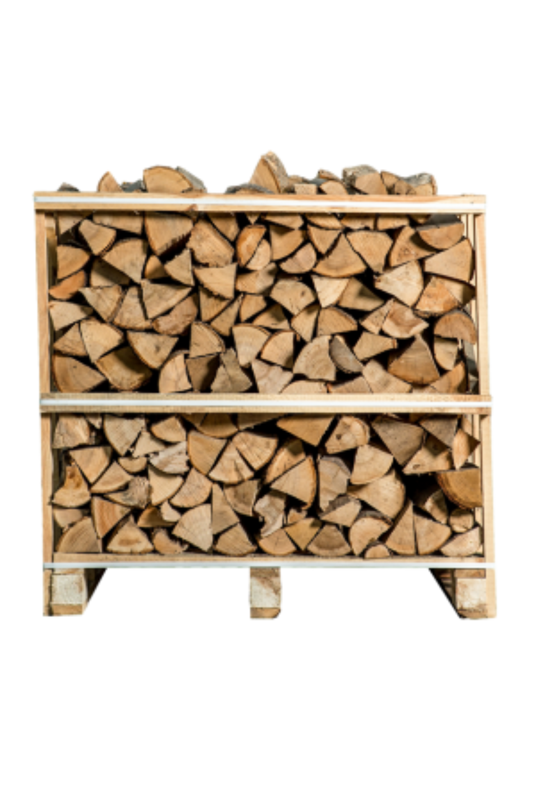 Halbpalette – Ofengetrocknete Esche – 25 cm
