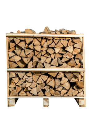 Halbpalette – Ofengetrocknete Esche – 25 cm