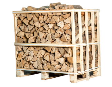 Halbpalette – Ofengetrocknete Esche – 25 cm