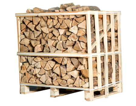 Halbpalette – Ofengetrocknete Esche – 25 cm