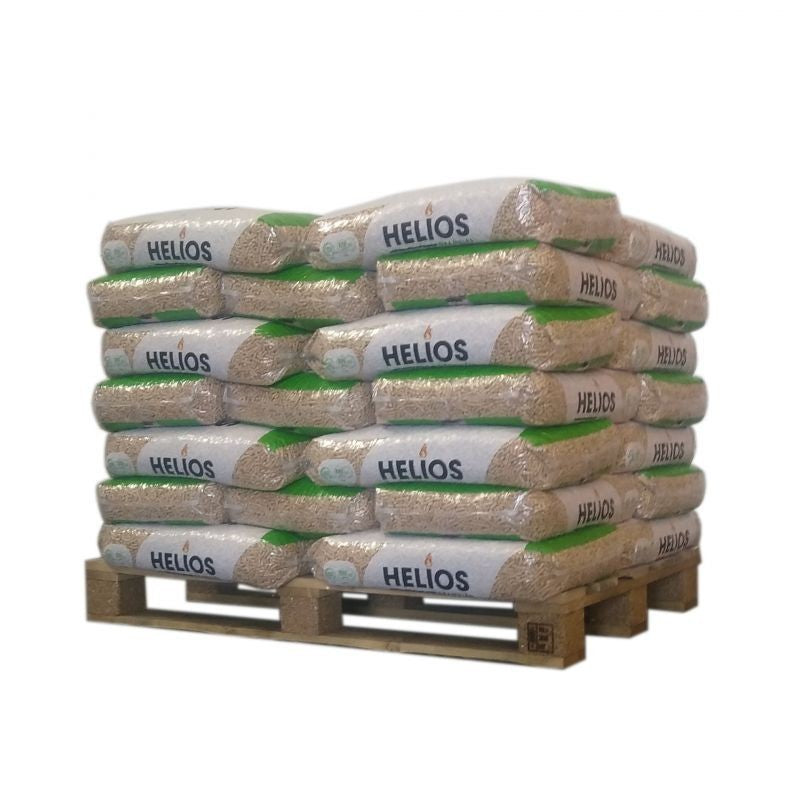 HELIOS Pellet – 1/2 Palette mit 35 Säcken à 15 kg